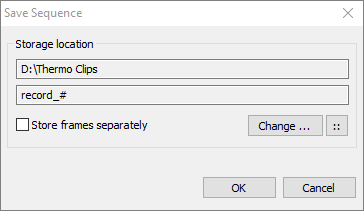 edit sequences save dialog