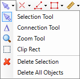 1 Analysis objects selection tools