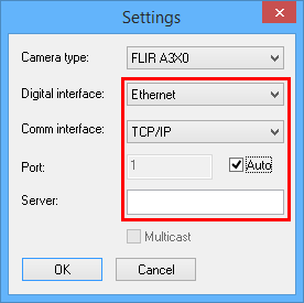 FLIR T-series A3X0