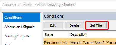 7. Conditions time filter