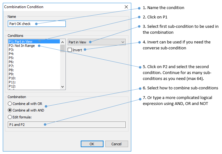 6. Conditions combination