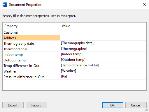 7 document properties