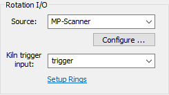 MP-scanner as kiln trigger